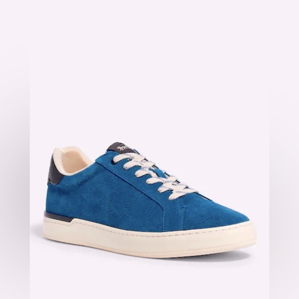 Blue Coach shoes. Never worn.
